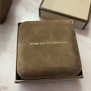 David Yurman Box and Jewelry box with Ribbon
New Pouch